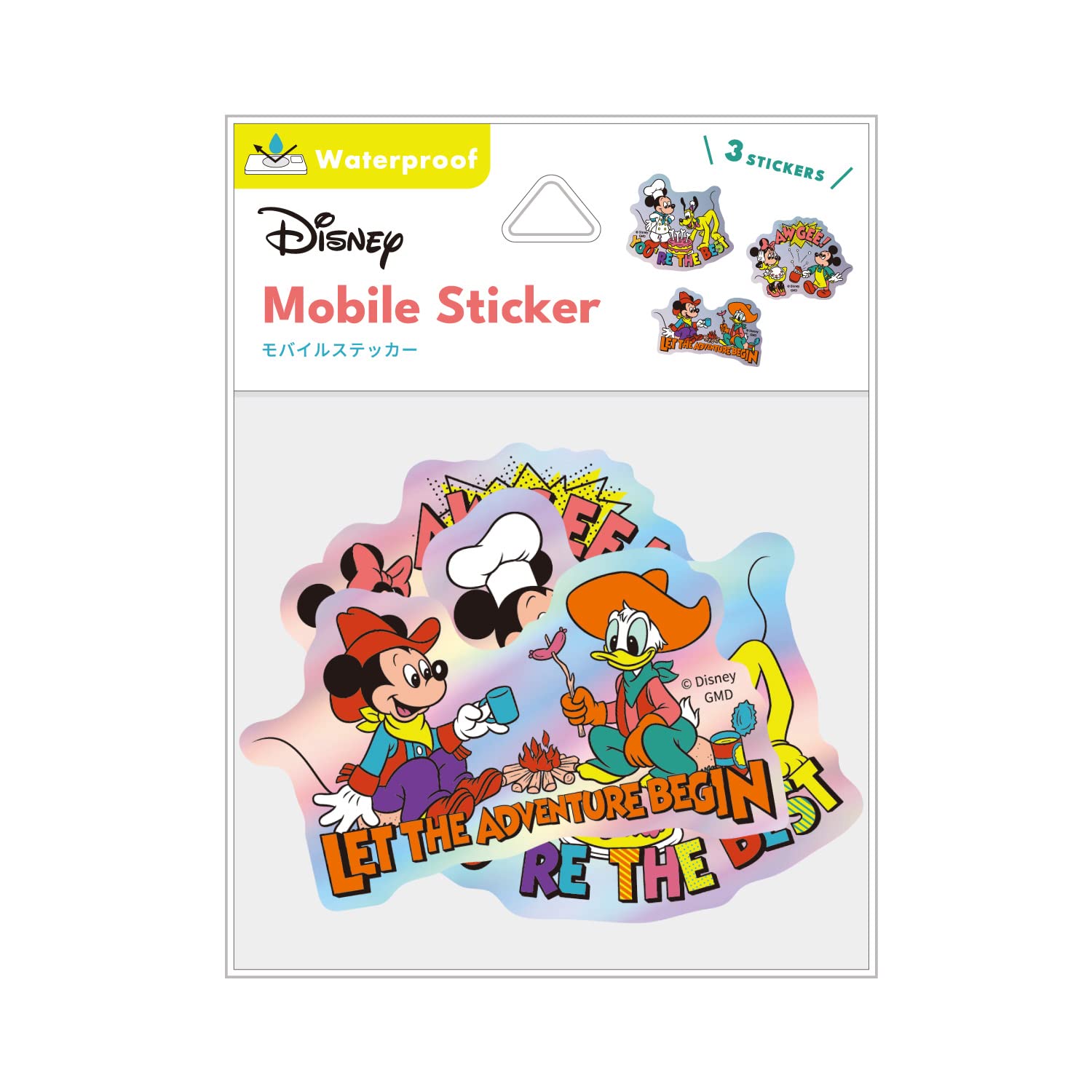 Amazon | グルマンディーズ ディズニーキャラクター ステッカー